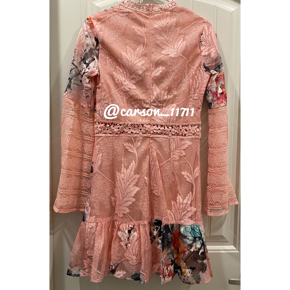 NWT Liquorish Scuba Skater Floral Print Dress US4 UK8 - Picture 11 of 11